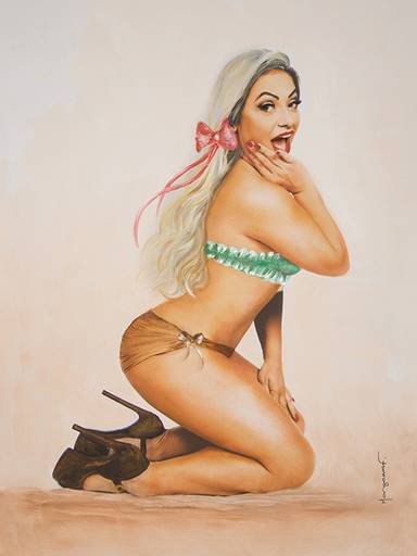 Pinup Girl Camille Trancoso by Morgana Festugato