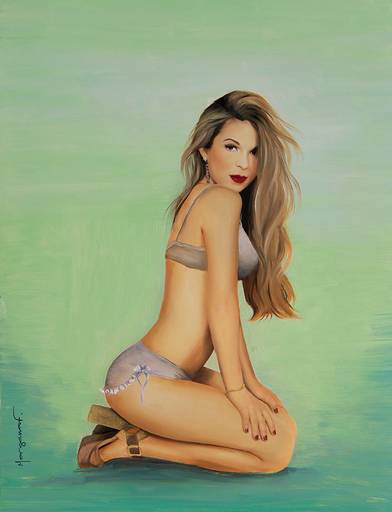 Pinup Girl Bruna Cardoso by Morgana Festugato