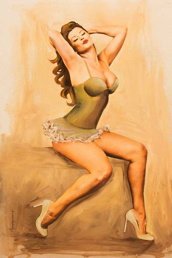 Pinup Girl  by Morgana Festugato