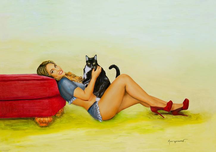 Pinup Girl  by Morgana Festugato