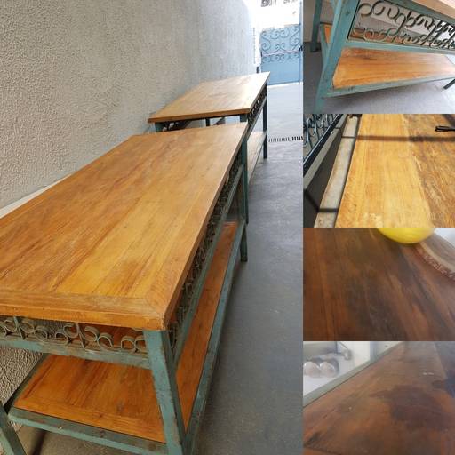 Restauro de móveis/mesas.
B. Higienópolis São Paulo SP