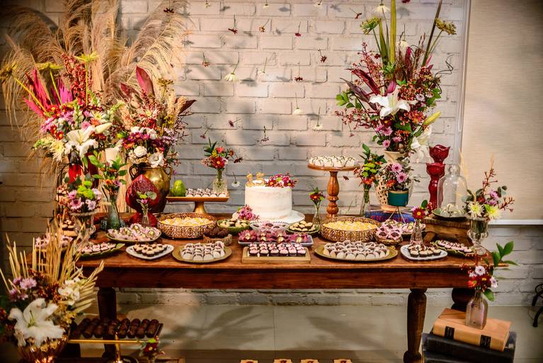 Mesa em visão aberta