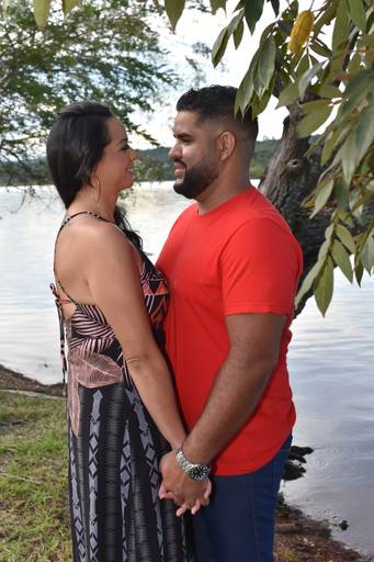 Neste local o casal fica em contato com a natureza  Lago Norte, Brasília 