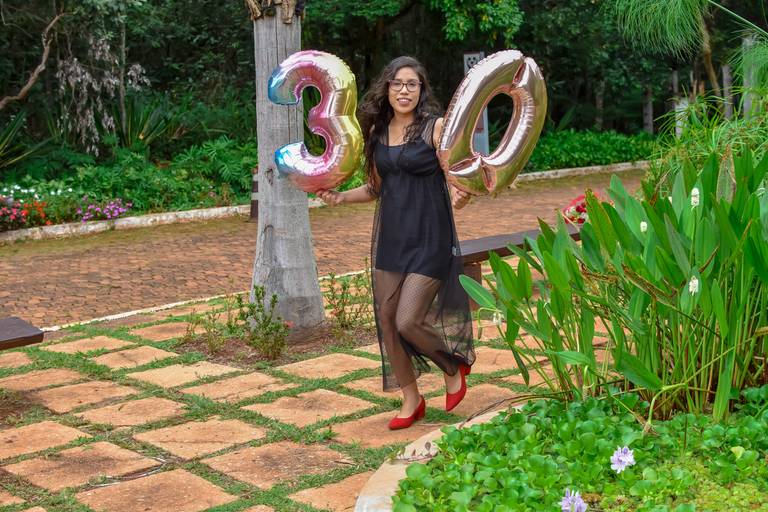 Ensaio de família só a mãe  comemoração do aniversário dela no Jardim Botânico-DF