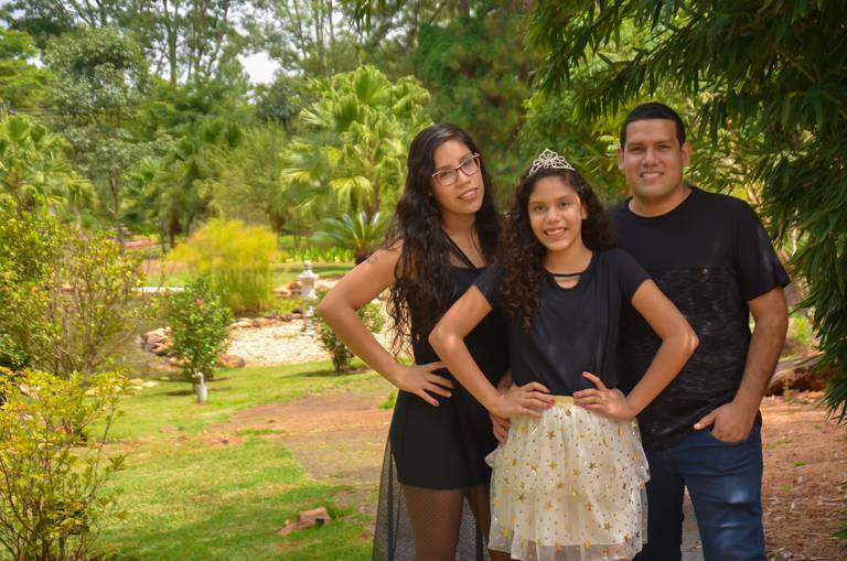 Ensaio de família no  Jardim Botânico DF