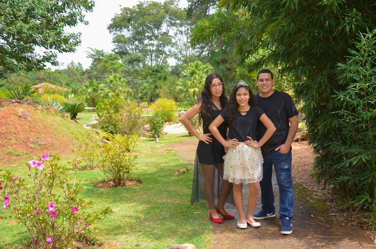 Ensaio de família no  Jardim Botânico DF