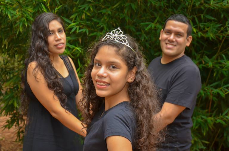 Ensaio de família no  Jardim Botânico DF