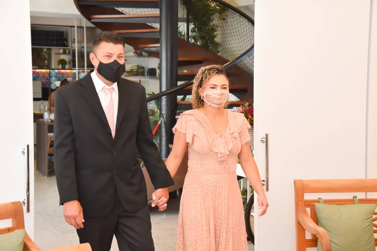 entrada dos noivos Cartório Colorado