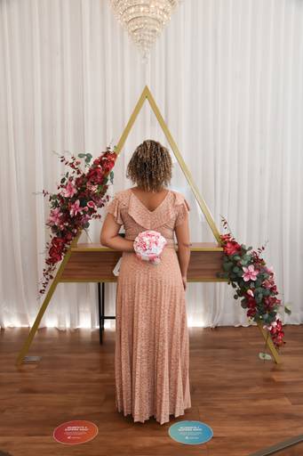 Fotos na sala especial de casamento Cartório Colorado