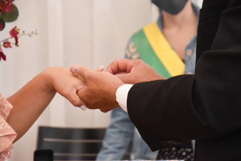 Alianças de casamento cartório colorado