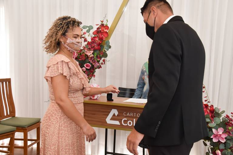 Alianças de casamento cartório colorado