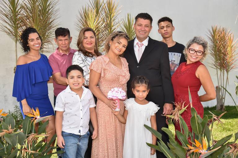 street wedding no jardim que fica no fundo do cartório Colorado