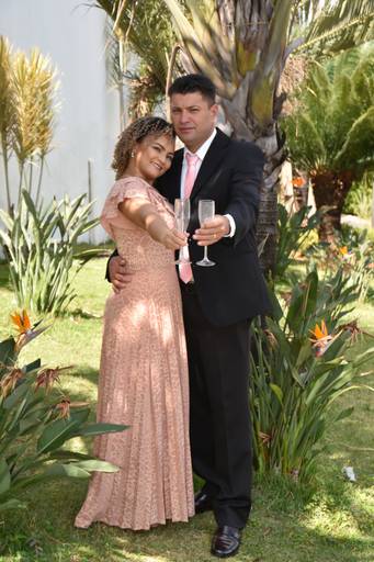 street wedding no jardim que fica no fundo do cartório Colorado