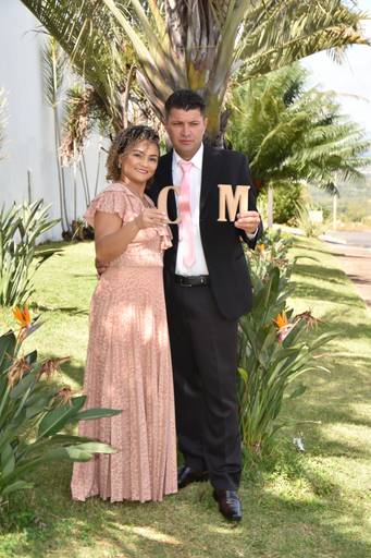 street wedding no jardim que fica no fundo do cartório Colorado