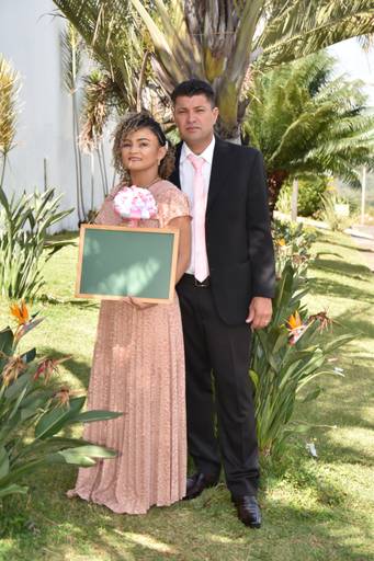 street wedding no jardim que fica no fundo do cartório Colorado