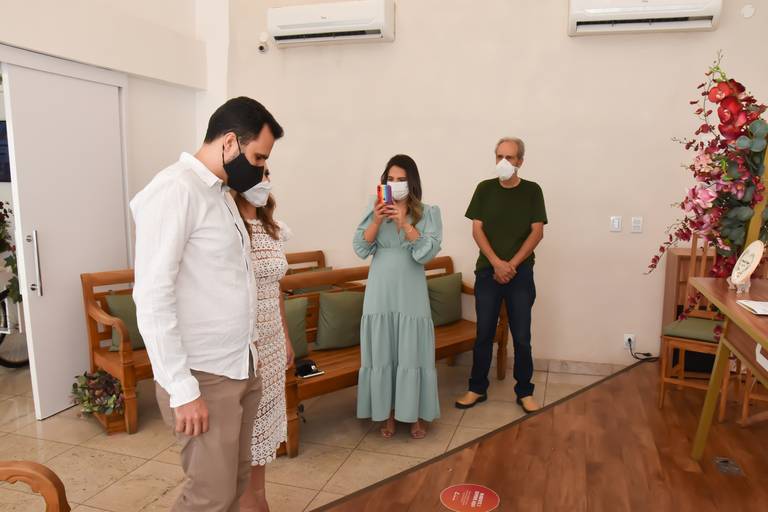 Entrada dos noivos Cartório Colorado