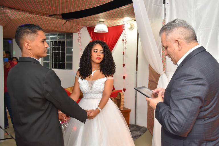 
  mini wedding  de Jaqueline e Mateus Uma cerimônia intimista,  Elopement Wedding