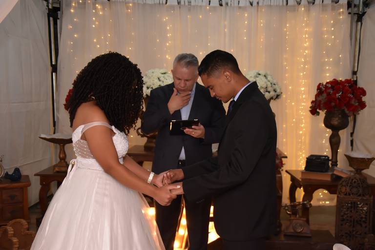 
  mini wedding  de Jaqueline e Mateus Uma cerimônia intimista,  Elopement Wedding