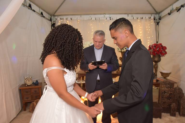 
  mini wedding  de Jaqueline e Mateus Uma cerimônia intimista,  Elopement Wedding