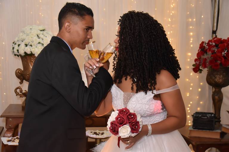 
  mini wedding  de Jaqueline e Mateus Uma cerimônia intimista,  Elopement Wedding