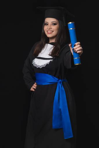 Ensaio de formatura em estúdio Movel