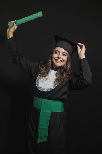 Ensaio de formatura em estúdio Movel