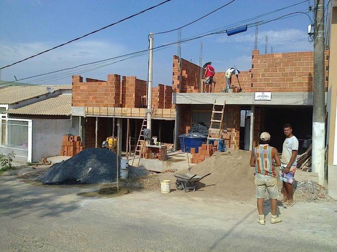 Obra executada em Barra Mansa obedecendo ao Cálculo Estrutural.