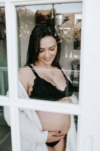 Fotógrafa ensaio gestante intimista em casa São Paulo SP