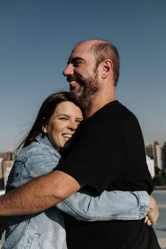 Ensaio natural espontâneo casal heliponto pré wedding São Caetano do Sul SP