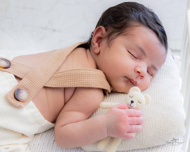 Recém nascido na caminha