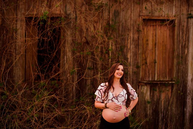 Ensaio Gestante - Bruna e Welison Fotografia - Fotógrafos em Não-Me-Toque/RS