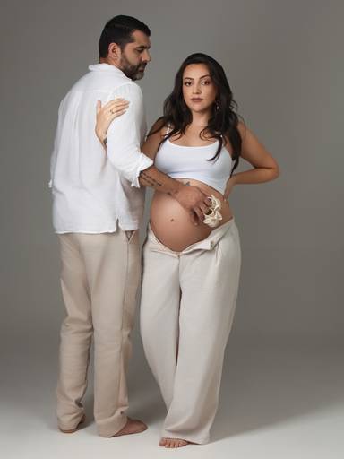 Ensaio Gestante Casual