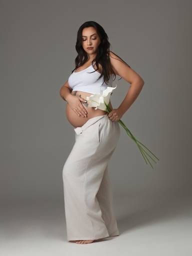 Ensaio Gestante Casual