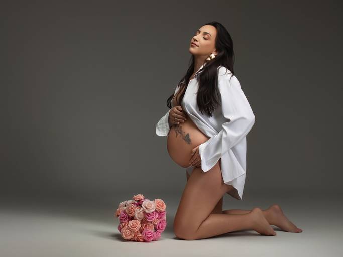 Ensaio Gestante Casual