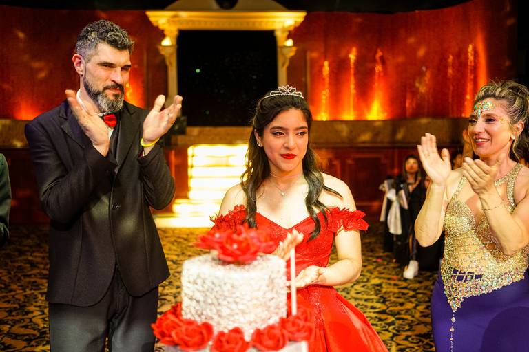 Fiesta de quince, victoria palace, flores, buenos aires