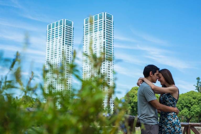 Sesión pre boda en la Costanera Sur, CABA. Reserva ecológica. Marcos Pasquare Fotógrafo de Bodas.