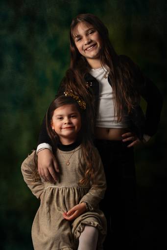 retrato de niñas edición fine art