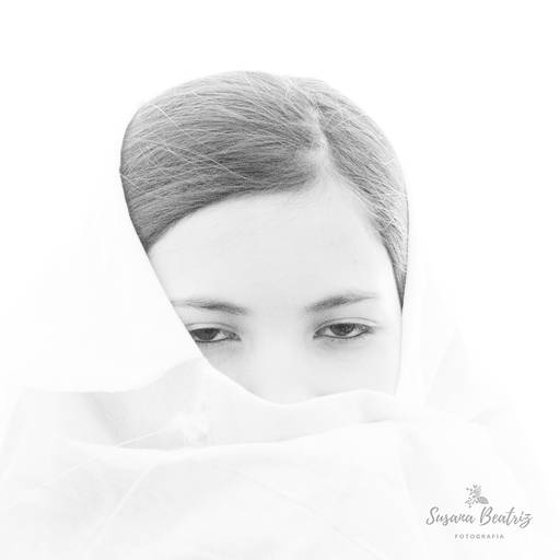 retrato chica con turbante clave alta