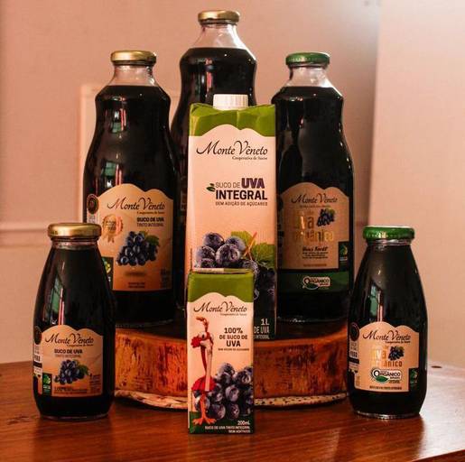 Monte Veneto - Linha sucos de uva