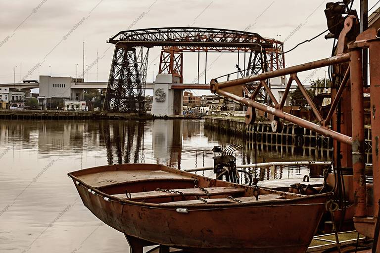 Riachuelo, puente de La Boca