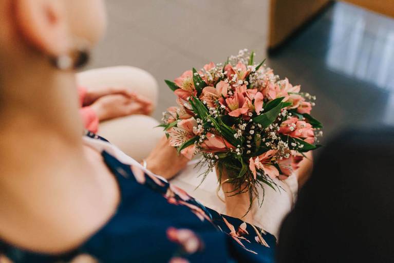 ramo de novia para civil