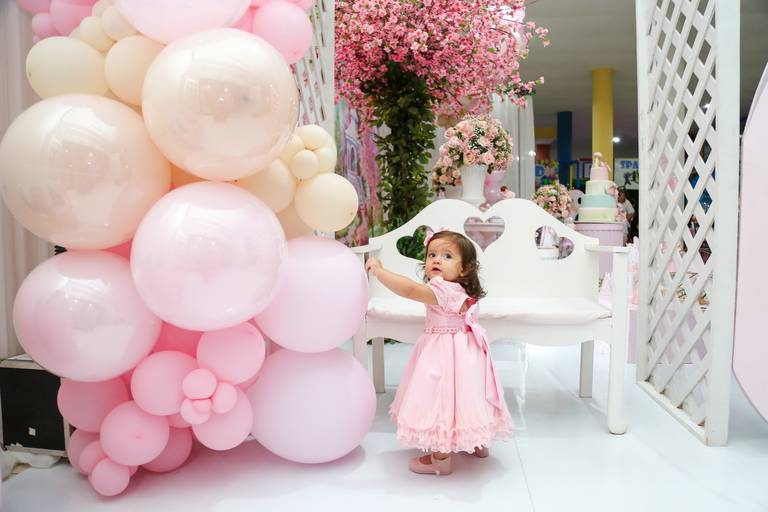 Fotografia do aniversário da Luiza 1 aninho