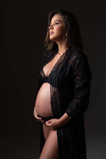 ensaio gestante em estúdio Ipatinga