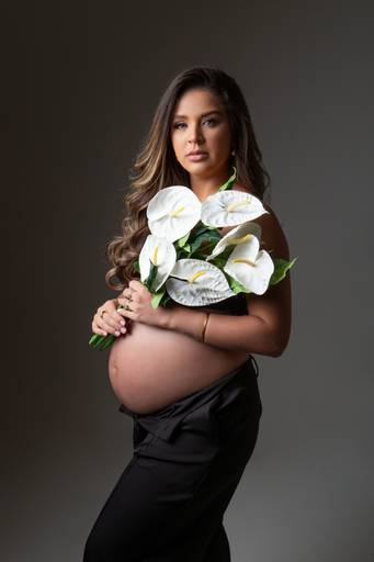 ensaio gestante em estúdio Ipatinga