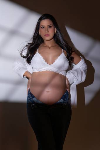 ensaio gestante em estúdio Ipatinga