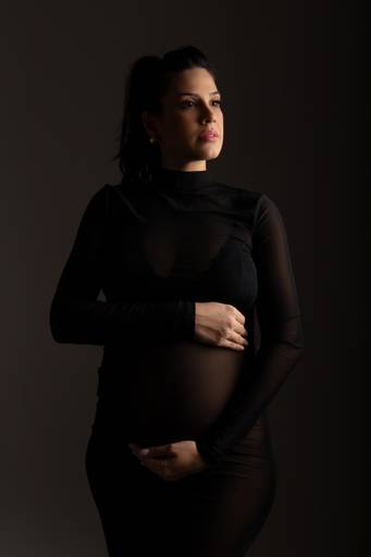 ensaio gestante em estúdio Ipatinga