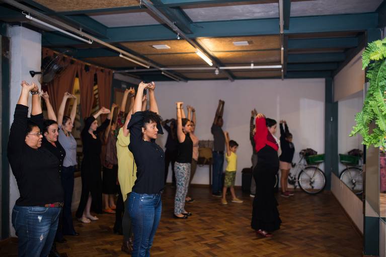 Evento MinasMigra BH, imigrantes haitianos BH, imigrantes latinos BH, festa de imigrantes BH, dança BH, evento de dança BH, flamenco BH, cultura espanhola BH, dança espanhola BH, dança latina BH, espaço odara bh, 