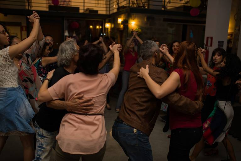 Evento MinasMigra BH, imigrantes haitianos BH, imigrantes latinos BH, festa de imigrantes BH, dança BH, evento de dança BH, roda de cassino BH, cultura latina BH, dança cubana BH, dança latina BH, espaço odara bh, 