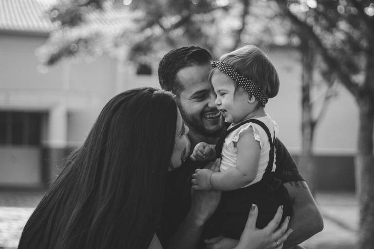 família feliz  no parque aquático em irati pr