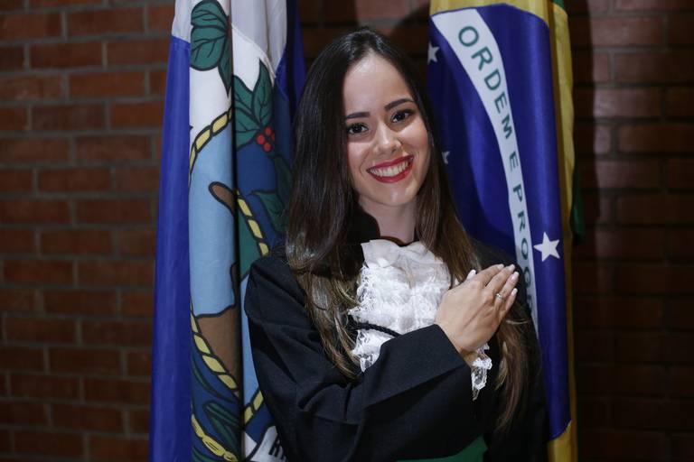 Foto na bandeira | Formatura Nutrição UERJ